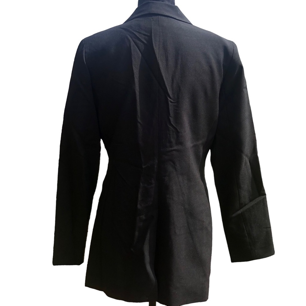 New York & Company Classic Black Stretch Blazer size 8 - Picture 8 of 8
